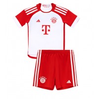 Bayern Munich Leroy Sane #10 Replika babykläder Hemmaställ Barn 2023-24 Kortärmad (+ korta byxor)